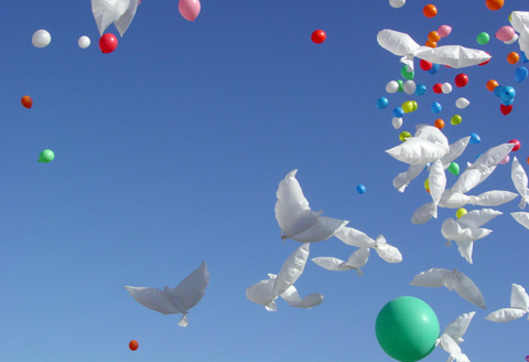 ペーパーバルーン施工例