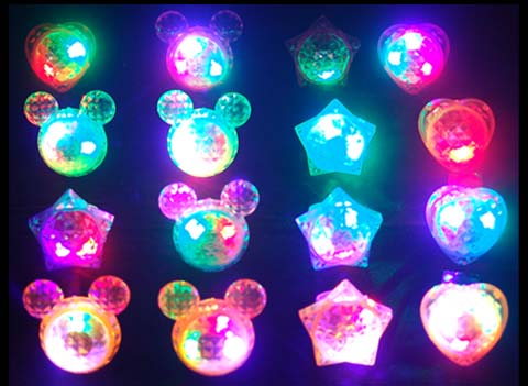 光るダイヤゆびわ/光り物グッズ単品