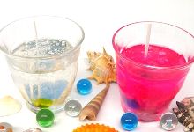 クリアキャンドル作り