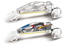 ゴムゴムレーサー作り