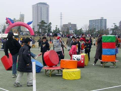 だるま落とし｜イベント使用例｜レンタル